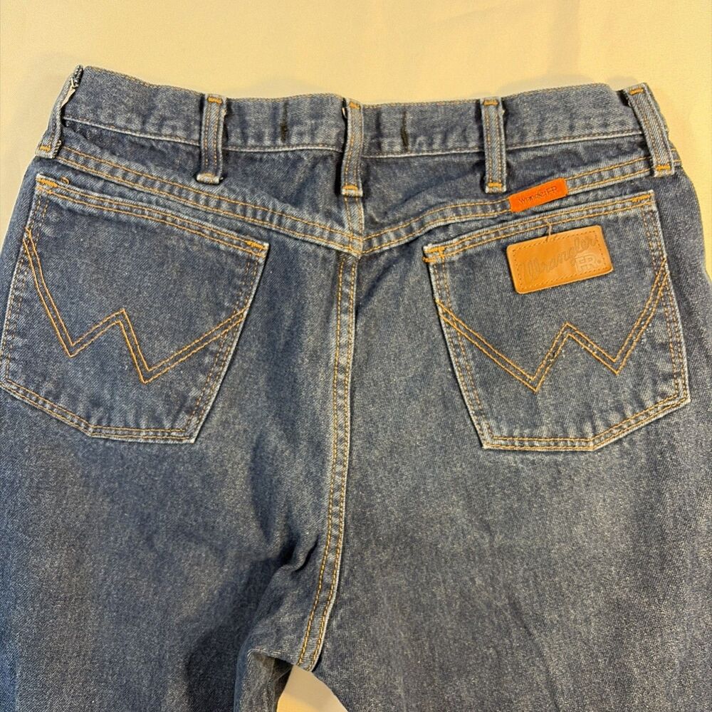 Men’s Wrangler FR Flame Resistant Regular Fit Dark Wash Jeans 32x32
